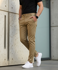 Men’s Stylish Double Button Slim Fit Pants